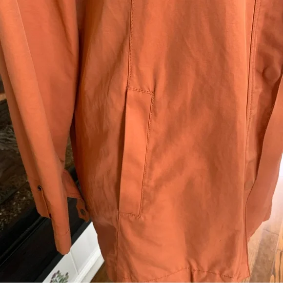 Eileen Fisher Orange Spring Coat - Picture 5 of 13